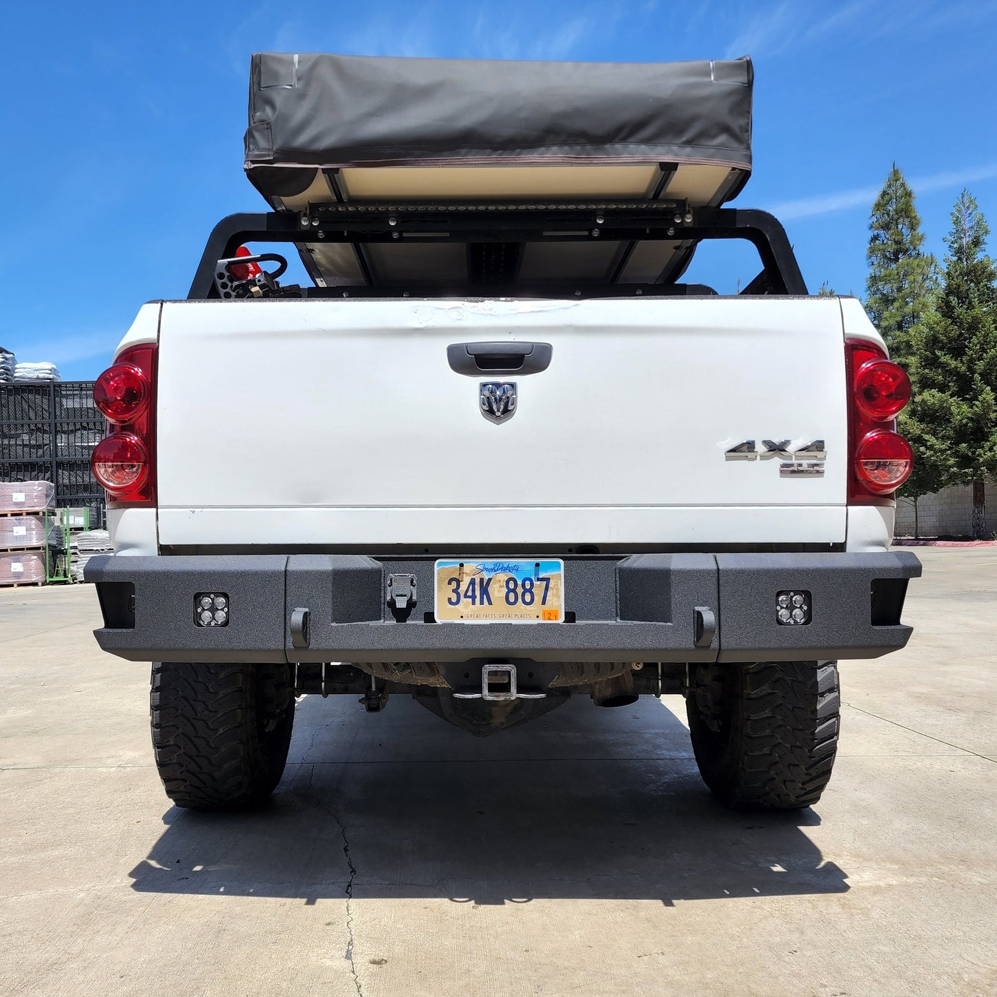 2003-2009 RAM 1500/2500/3500 ATTITUDE SERIES REAR BUMPER