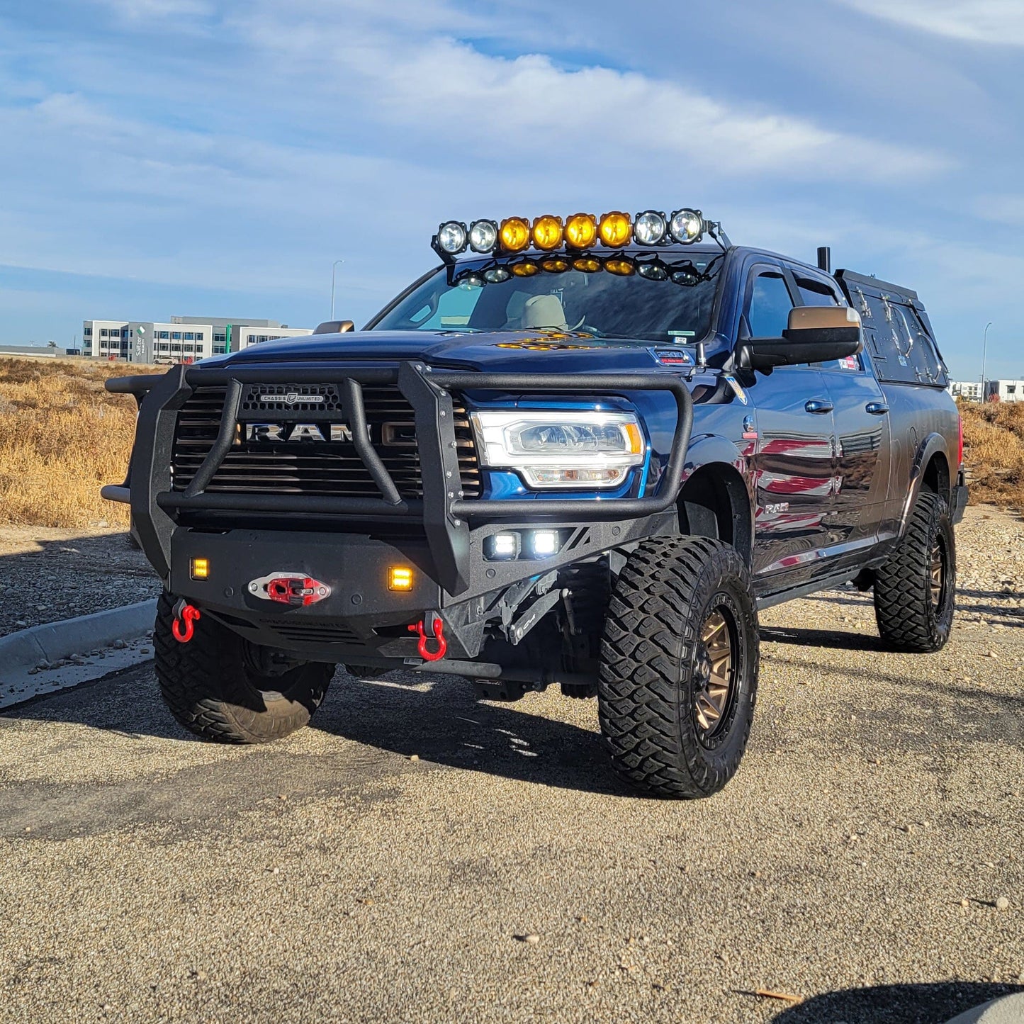 2019-2024 RAM 2500/3500 OCTANE FRONT WINCH BUMPER W/ GUARD