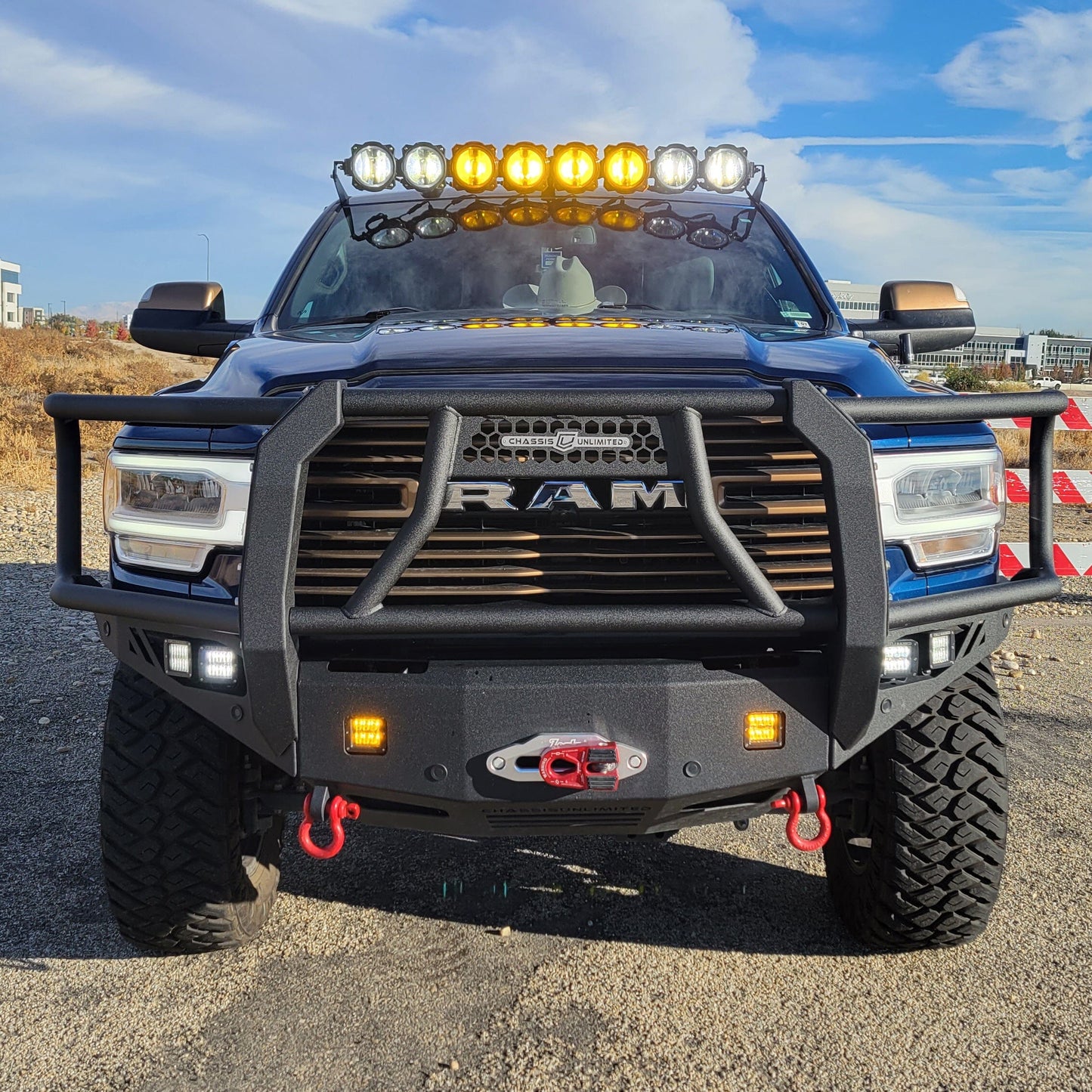 2019-2024 RAM 2500/3500 OCTANE FRONT WINCH BUMPER W/ GUARD