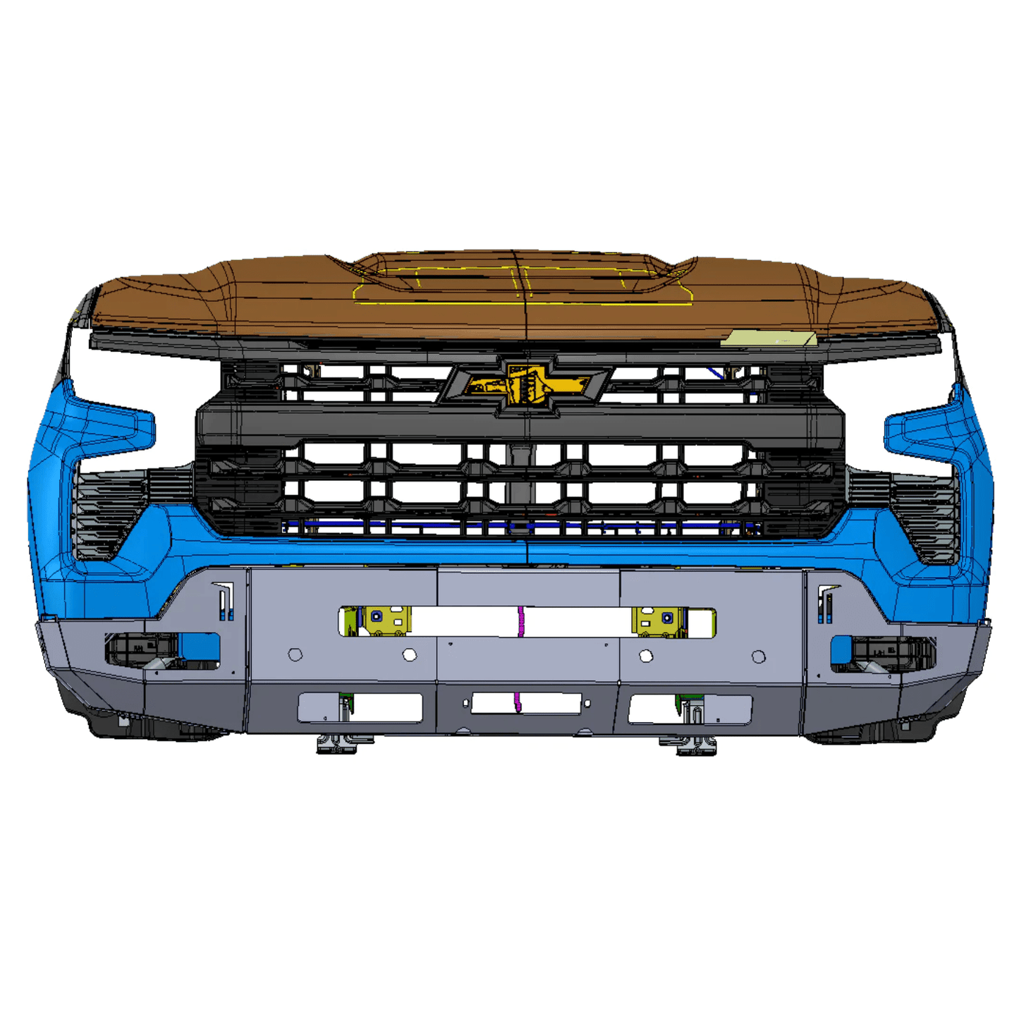 2022-2024 CHEVROLET SILVERADO 1500 OCTANE WINCH BUMPER