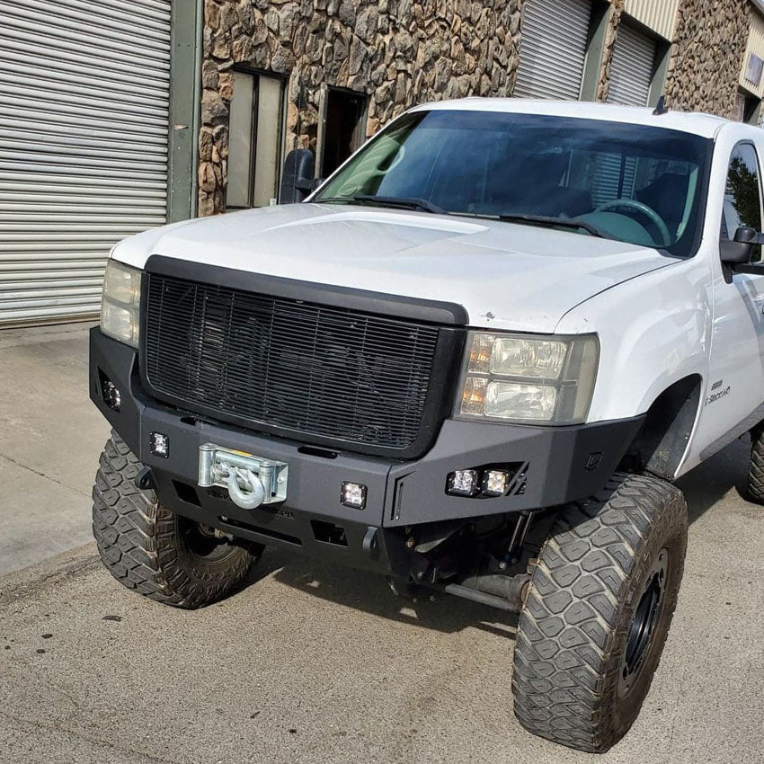 2007-2010 GMC 2500HD/3500HD FRONT OCTANE WINCH BUMPER