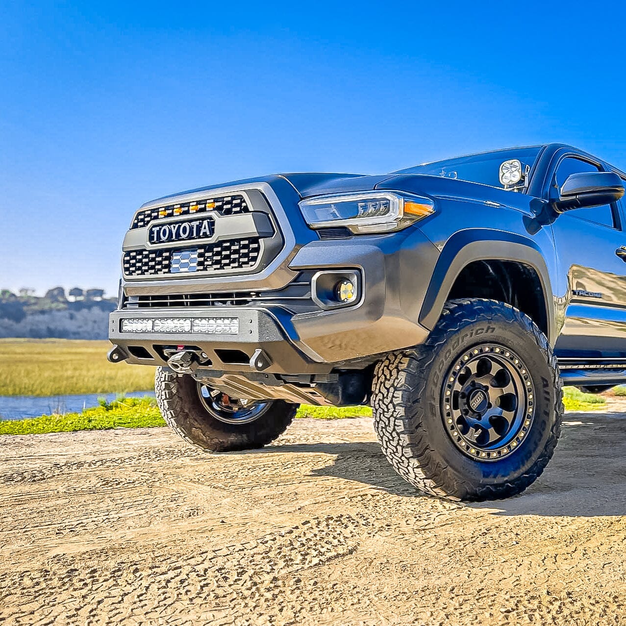 2016-2023 TOYOTA TACOMA PROLITE FRONT WINCH BUMPER