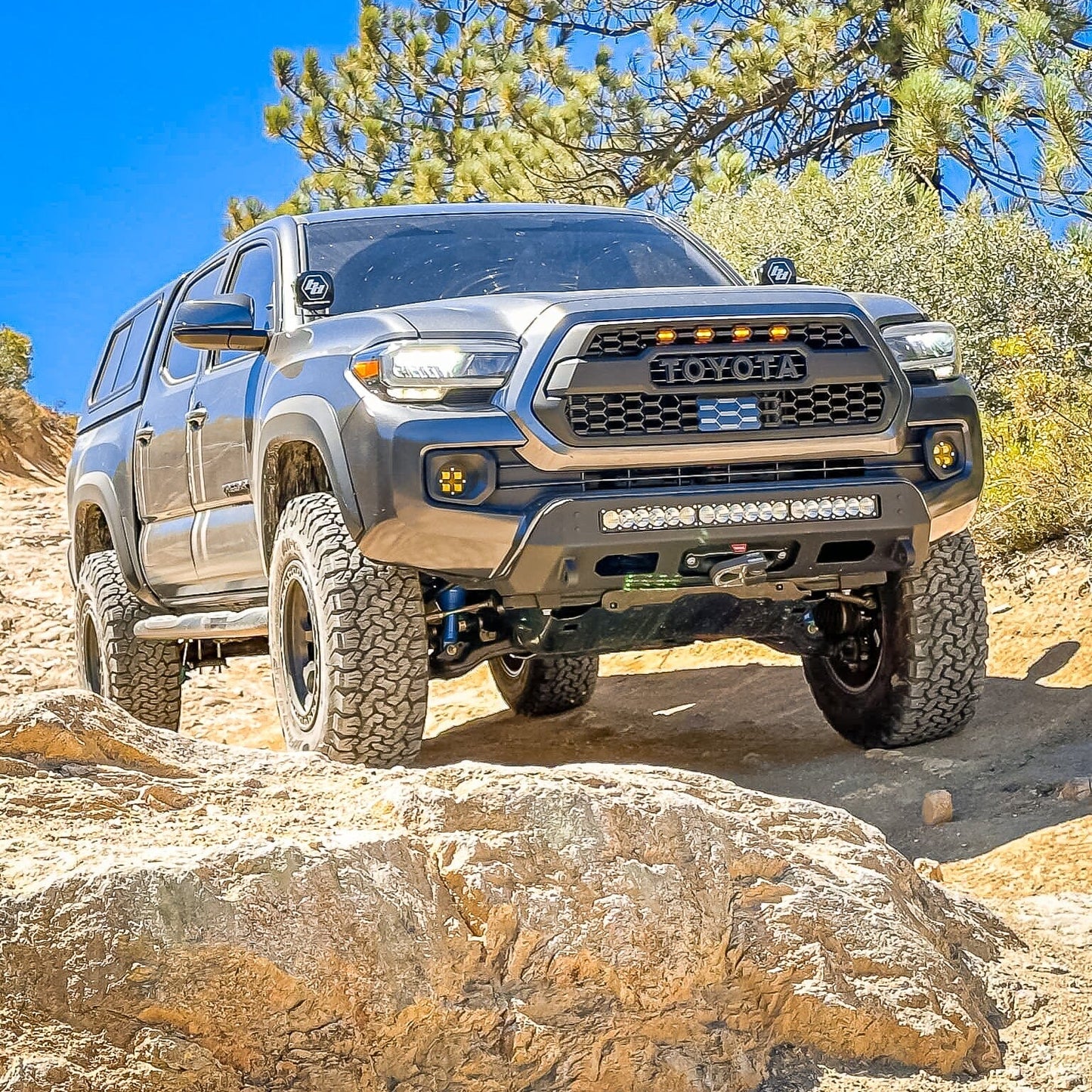 2016-2023 TOYOTA TACOMA PROLITE FRONT WINCH BUMPER