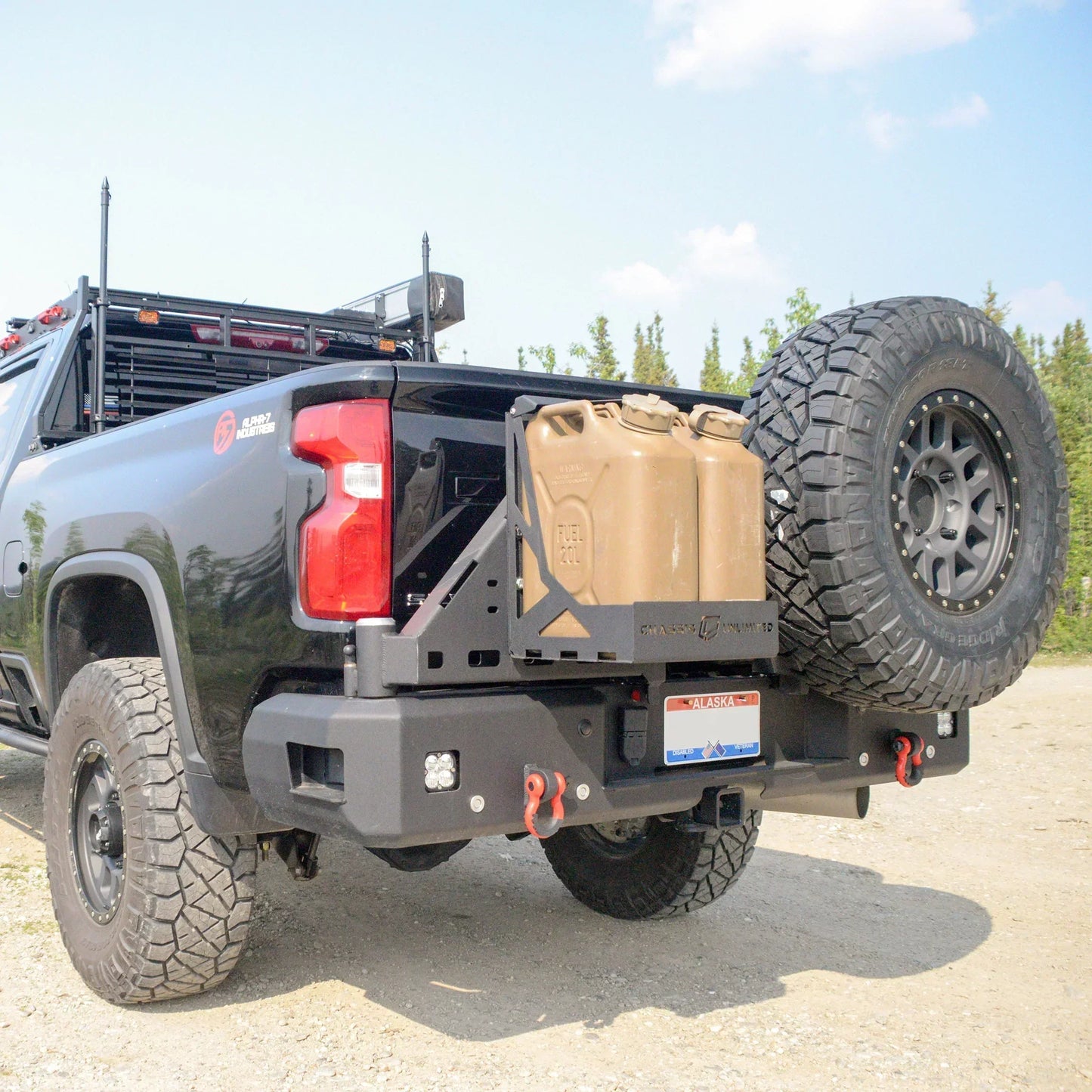 2019 - 2024+ CHEVY/GMC 1500 OCTANE DUAL SWING OUT REAR BUMPER