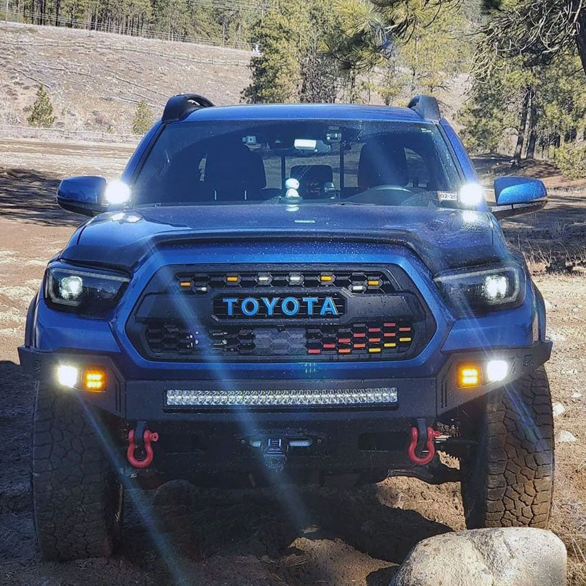2016-2023 TOYOTA TACOMA OCTANE FRONT WINCH BUMPER