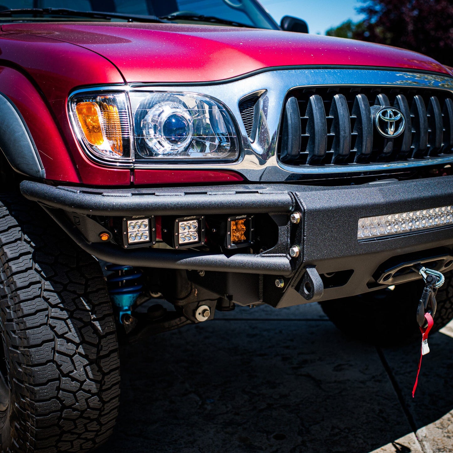 1995-2004 TOYOTA TACOMA DIABLO FRONT WINCH BUMPER
