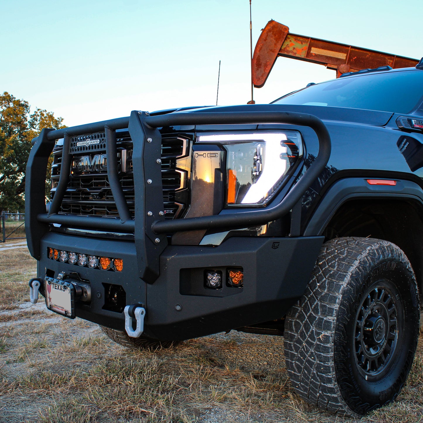 2024+ GMC SIERRA 2500/3500 ATTITUDE FRONT WINCH BUMPER W/ GUARD