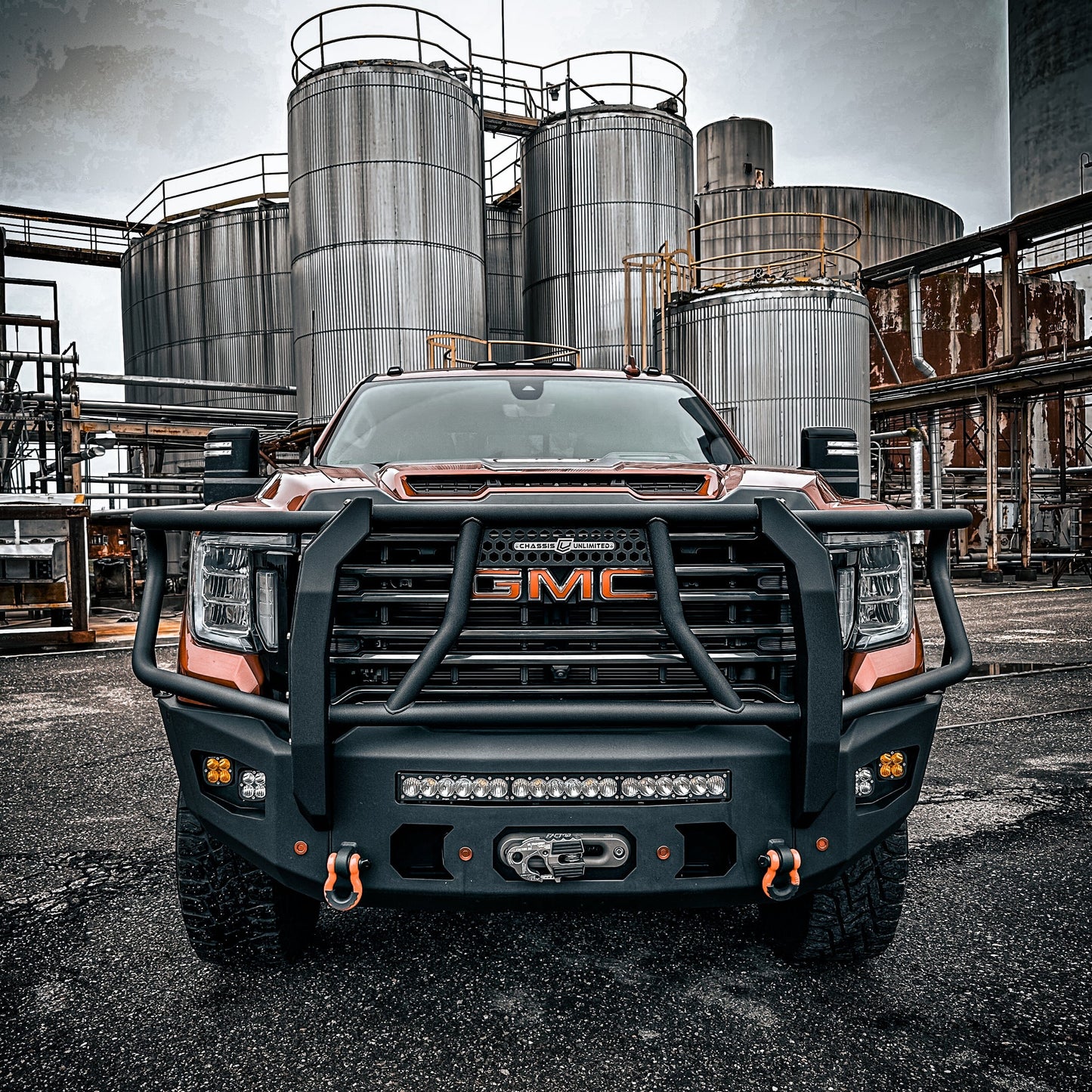 2020-2023 GMC SIERRA 2500/3500 ATTITUDE FRONT WINCH BUMPER W/ GUARD