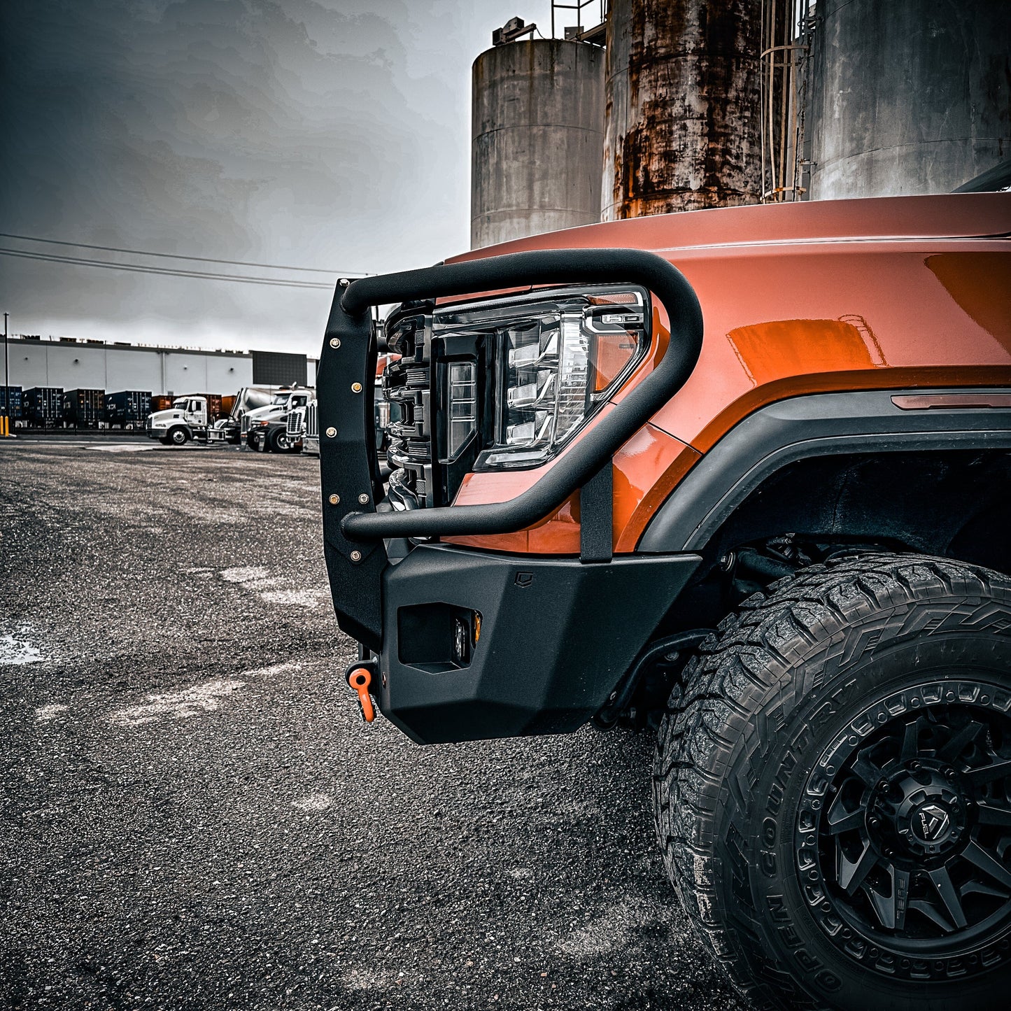 2020-2023 GMC SIERRA 2500/3500 ATTITUDE FRONT WINCH BUMPER W/ GUARD