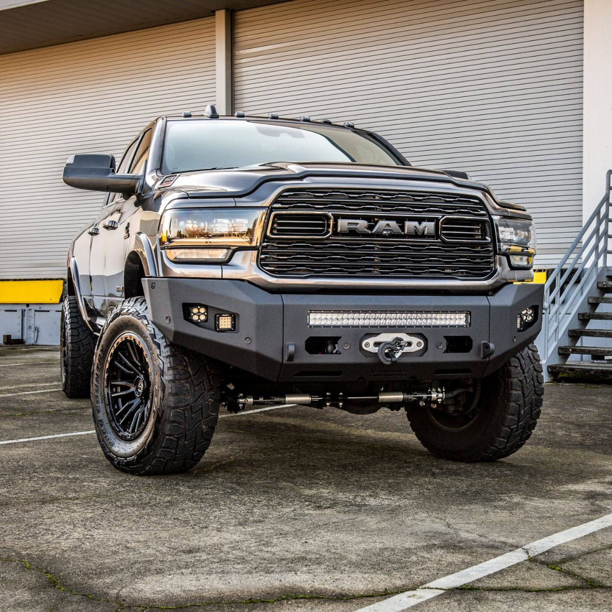 2019-2024 RAM 2500/3500 ATTITUDE SERIES FRONT WINCH BUMPER