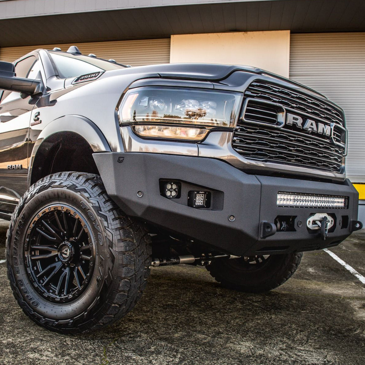 2019-2024 RAM 2500/3500 ATTITUDE SERIES FRONT WINCH BUMPER
