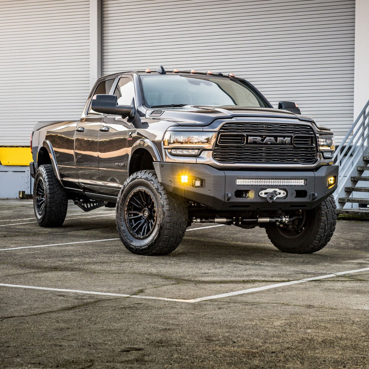 2019-2024 RAM 2500/3500 ATTITUDE SERIES FRONT WINCH BUMPER
