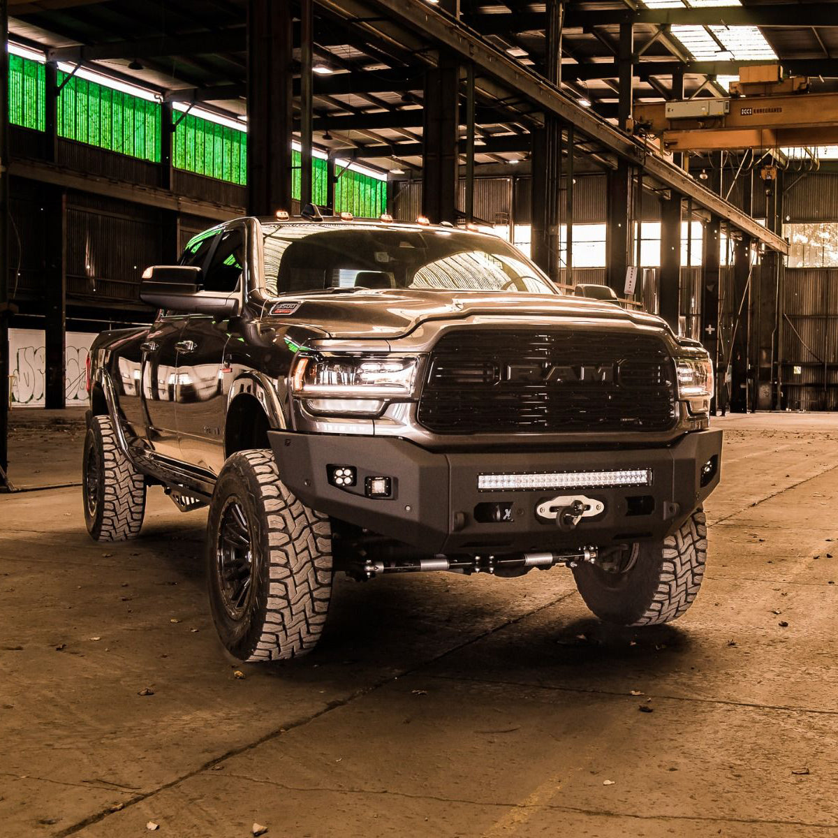 2019-2024 RAM 2500/3500 ATTITUDE SERIES FRONT WINCH BUMPER