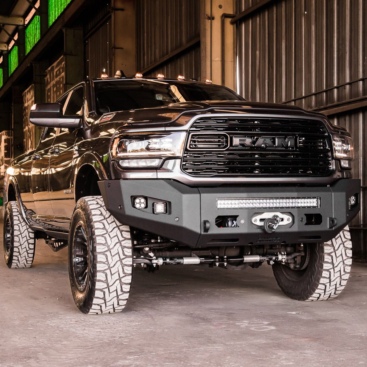 2019-2024 RAM 2500/3500 ATTITUDE SERIES FRONT WINCH BUMPER