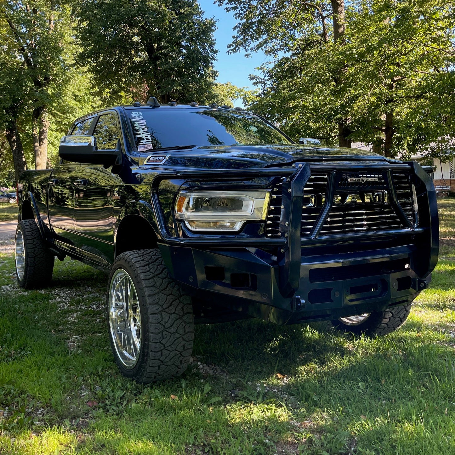 2019-2024 RAM 2500/3500 ATTITUDE FRONT WINCH BUMPER W/ GUARD