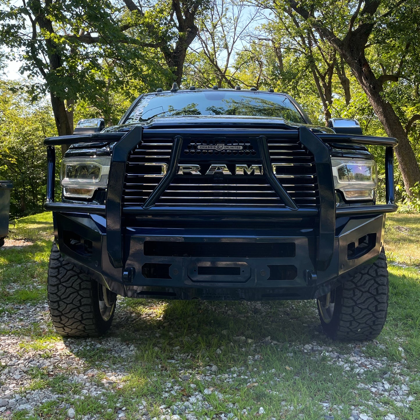 2019-2024 RAM 2500/3500 ATTITUDE FRONT WINCH BUMPER W/ GUARD