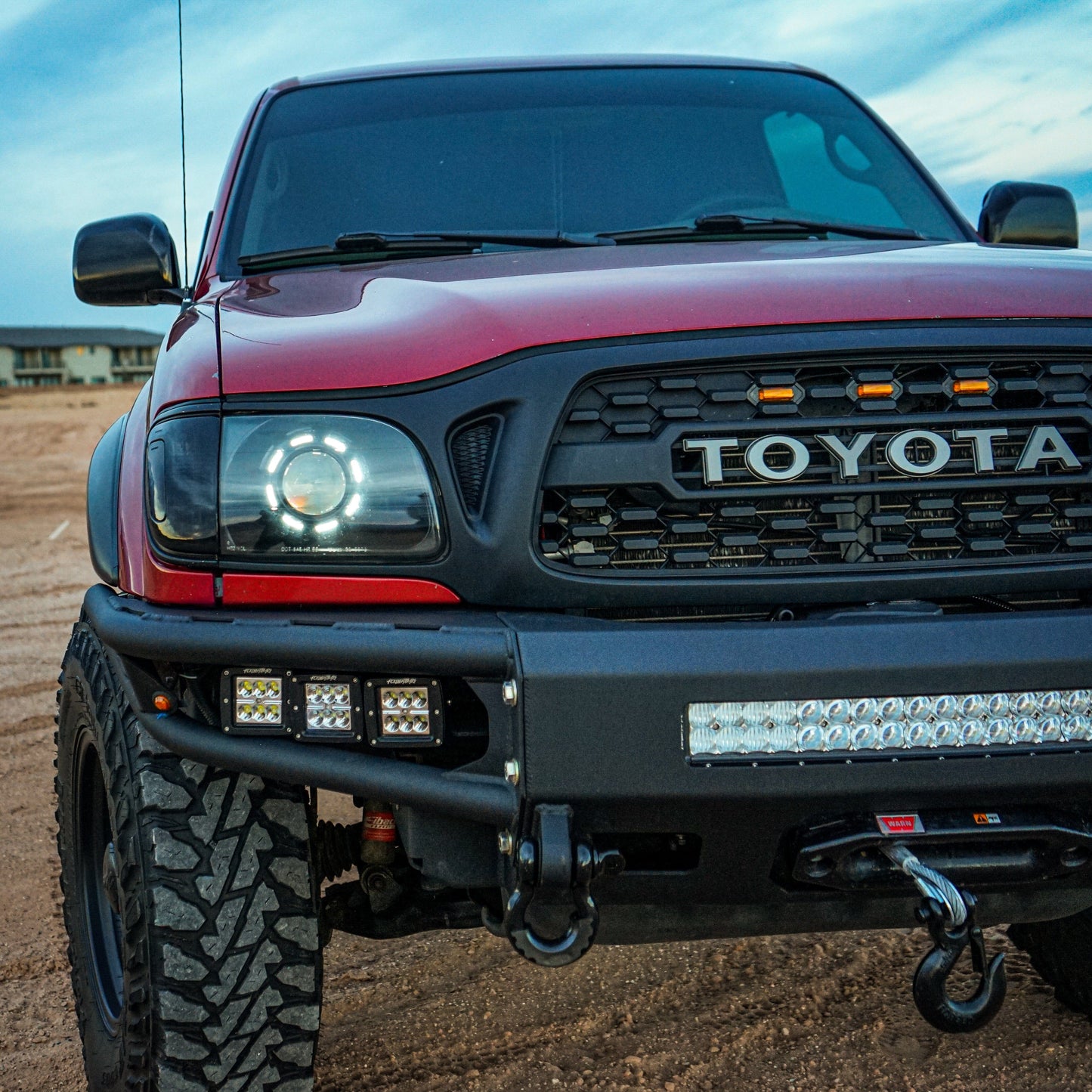 1995-2004 TOYOTA TACOMA DIABLO FRONT WINCH BUMPER
