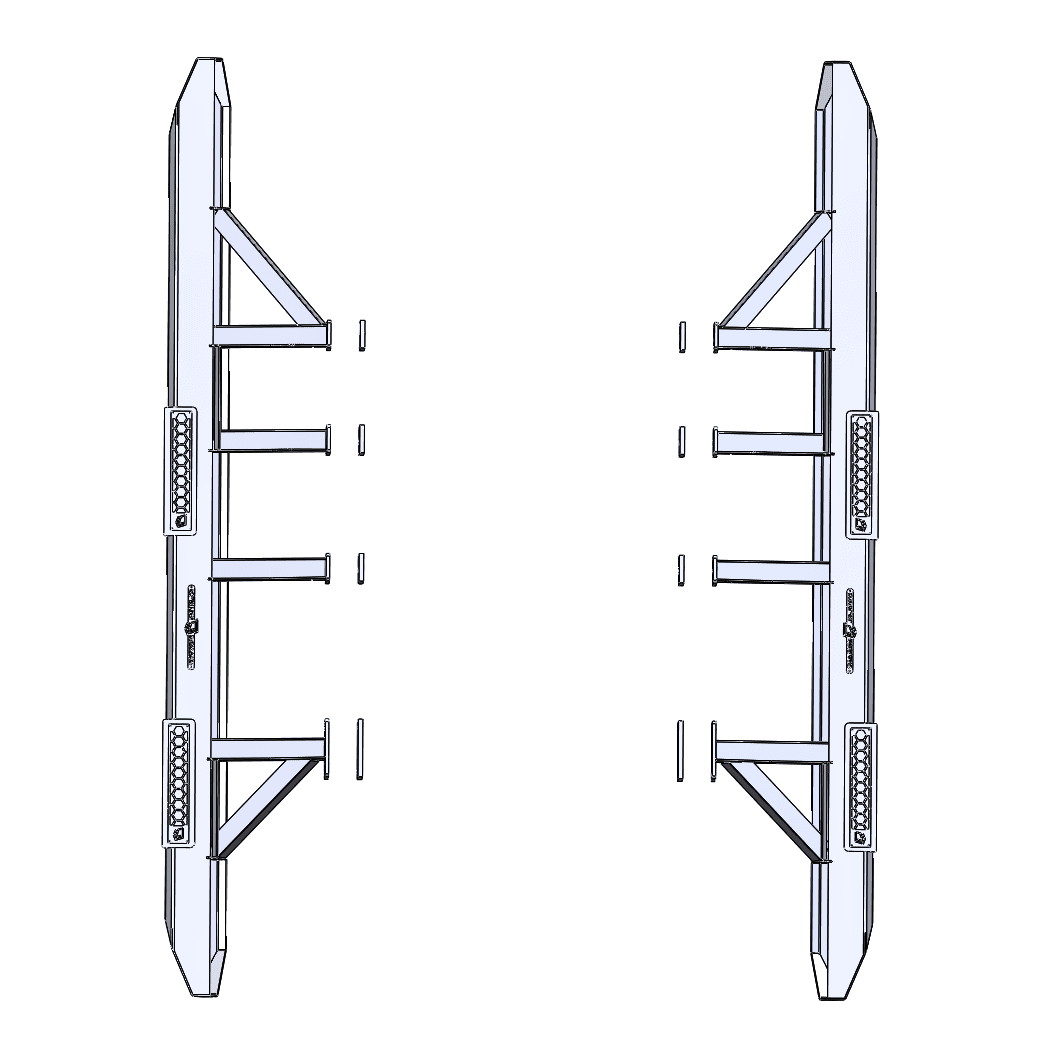 2019-2024 RAM 2500/3500/POWERWAGON ROCK SLIDERS