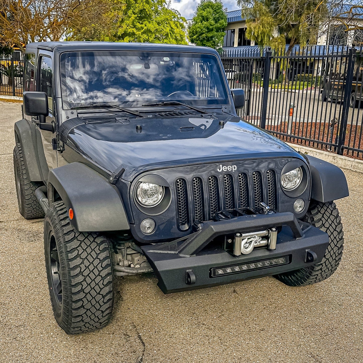 2007-2018 JEEP WRANGLER JK FRONT BUMPER