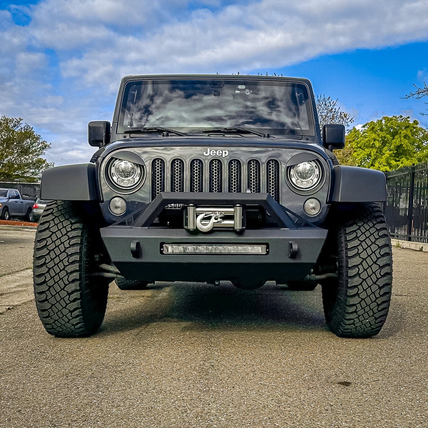 2007-2018 JEEP WRANGLER JK FRONT BUMPER