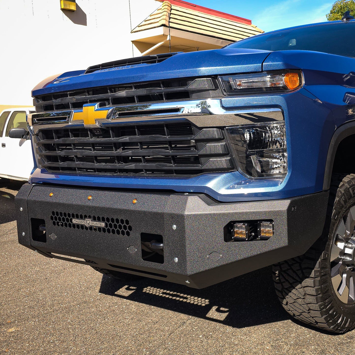 2024+ CHEVY SILVERADO 2500/3500 FUEL SERIES FRONT BUMPER