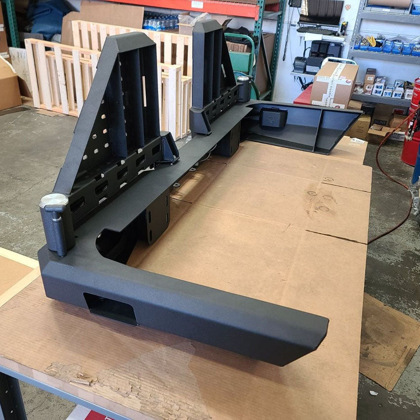 2010-2024 RAM 2500/3500 HIGH CLEARANCE DUAL SWING OUT REAR BUMPER
