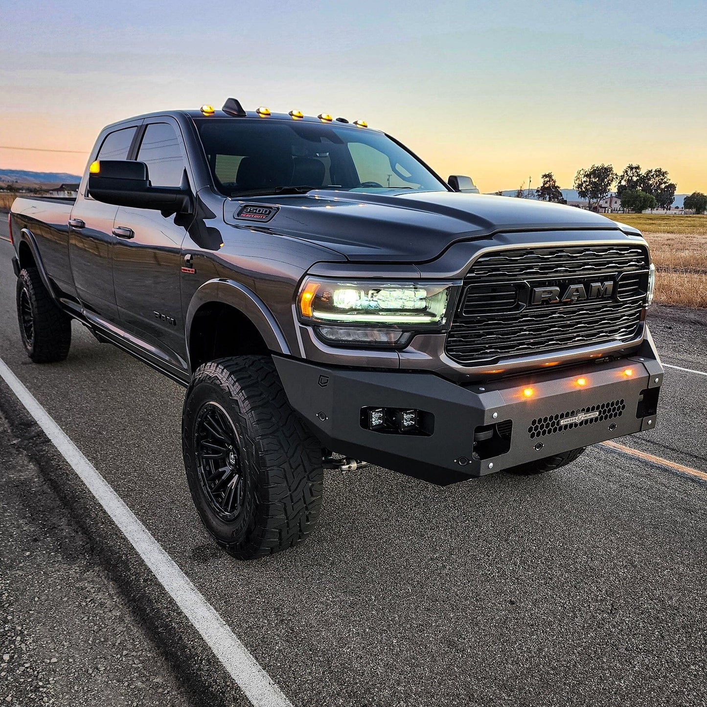 2019-2024 RAM 2500/3500 FUEL SERIES FRONT BUMPER