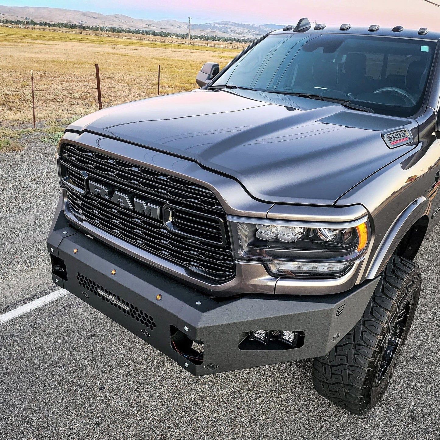 2019-2024 RAM 2500/3500 FUEL SERIES FRONT BUMPER
