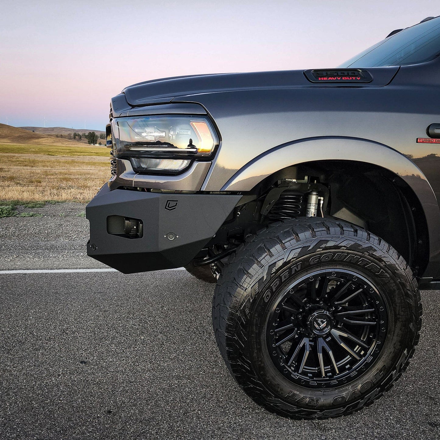 2019-2024 RAM 2500/3500 FUEL SERIES FRONT BUMPER