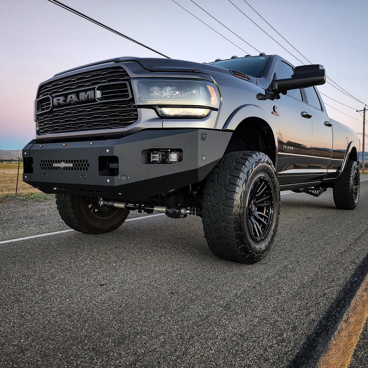 2019-2024 RAM 2500/3500 FUEL SERIES FRONT BUMPER