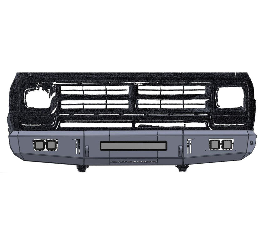 1989-1993 DODGE RAM 250/350 OCTANE FRONT BUMPER