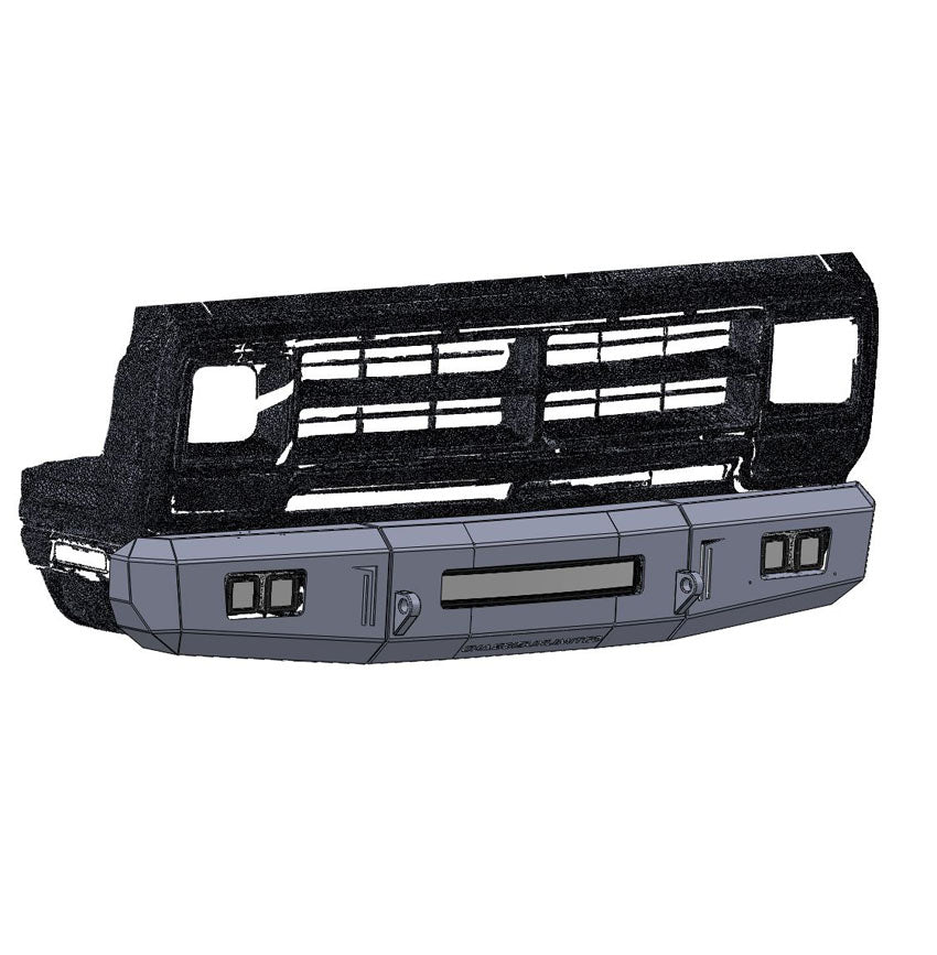 1989-1993 DODGE RAM 250/350 OCTANE FRONT BUMPER