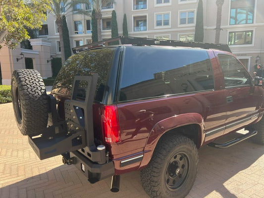 Cooler Carrier for Swing out Bumper