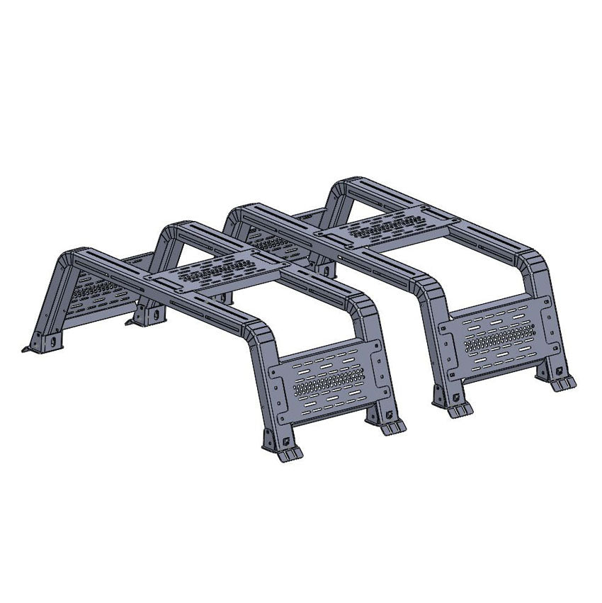 THORAX BED RACK SYSTEM- FITS DIAMOND BACK COVERS 2010-2018 RAM 1500/2500/3500