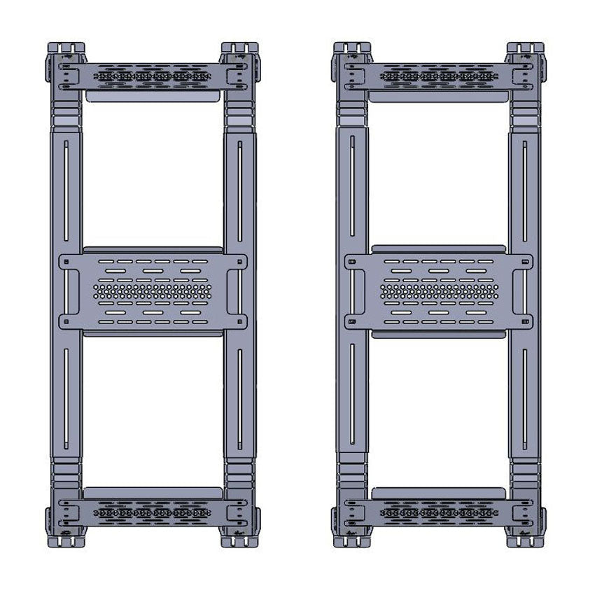 THORAX BED RACK SYSTEM- FITS DIAMOND BACK COVERS 2005-2020 TACOMA