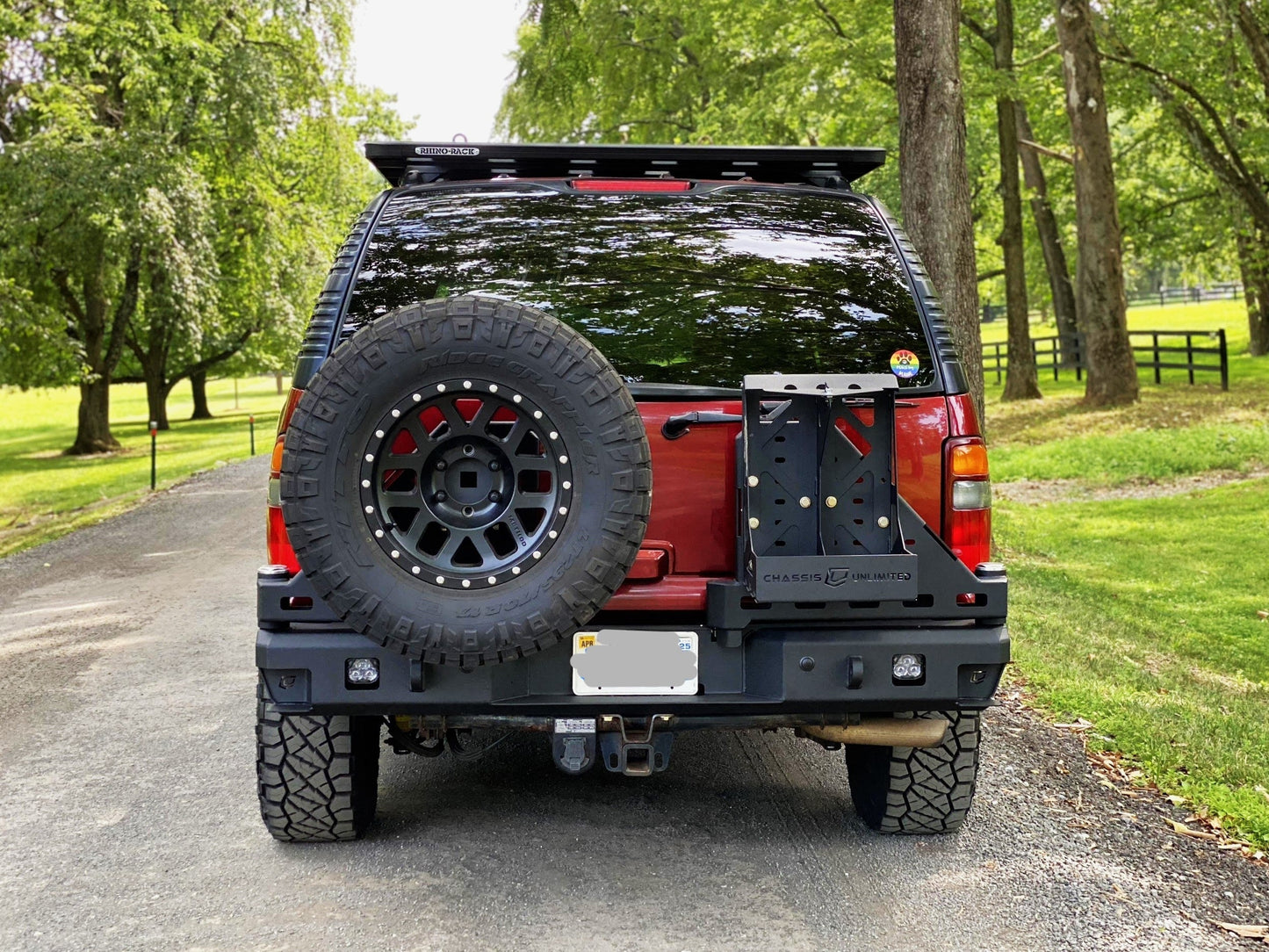 2007-2014 Chevy Avalanche OCTANE DUAL SWING OUT REAR BUMPER