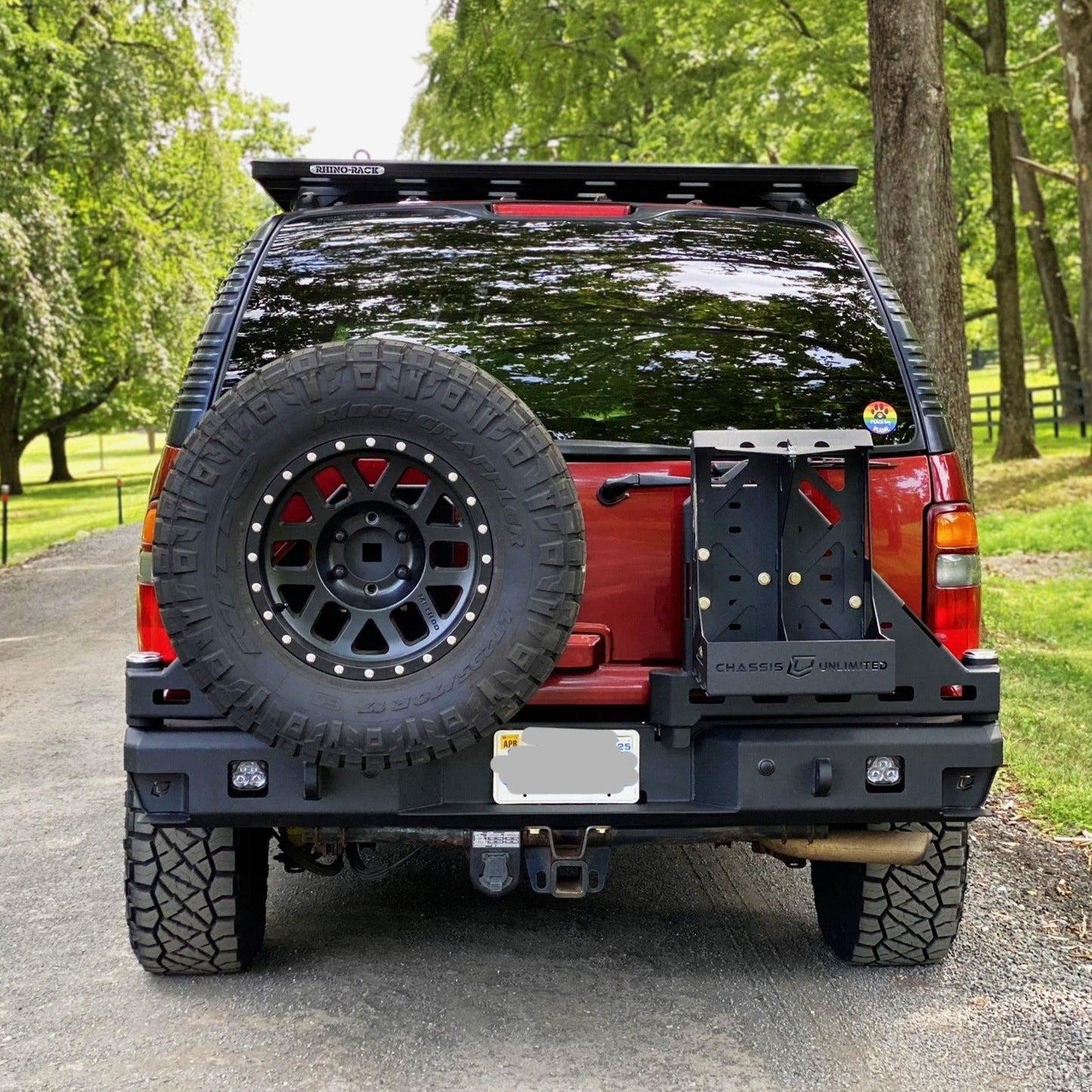 2000-2005 Ford Excursion Octane Dual Swing Out Rear Bumper