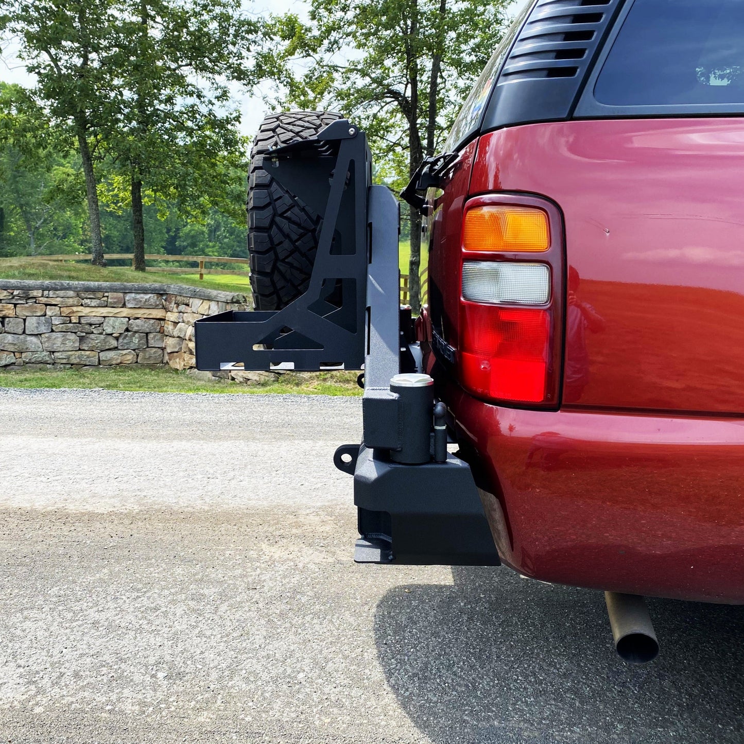 2000-2005 Ford Excursion Octane Dual Swing Out Rear Bumper