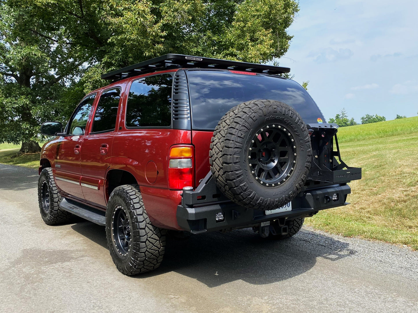 2007-2014 Chevy Avalanche OCTANE DUAL SWING OUT REAR BUMPER