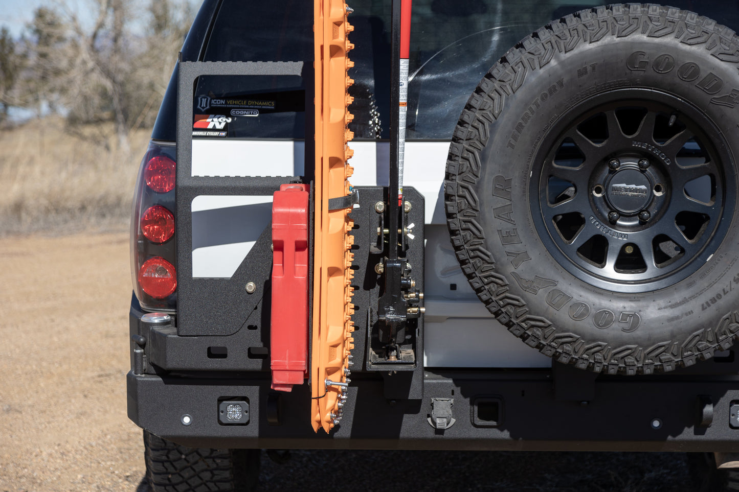 Rotopax/ Maxtrax Multil-Use Molle Panel Mount - FITS SWING OUT BUMPERS 1500/2500/3500
