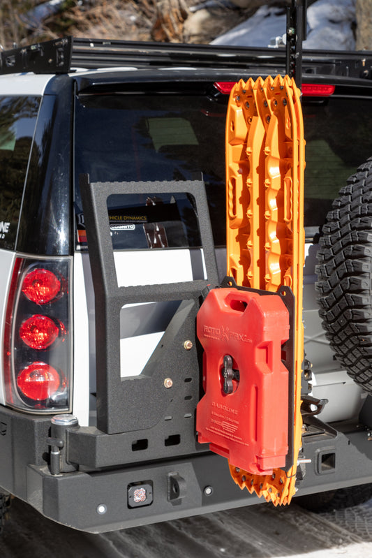 Rotopax/ Maxtrax Multil-Use Molle Panel Mount - FITS SWING OUT BUMPERS 1500/2500/3500