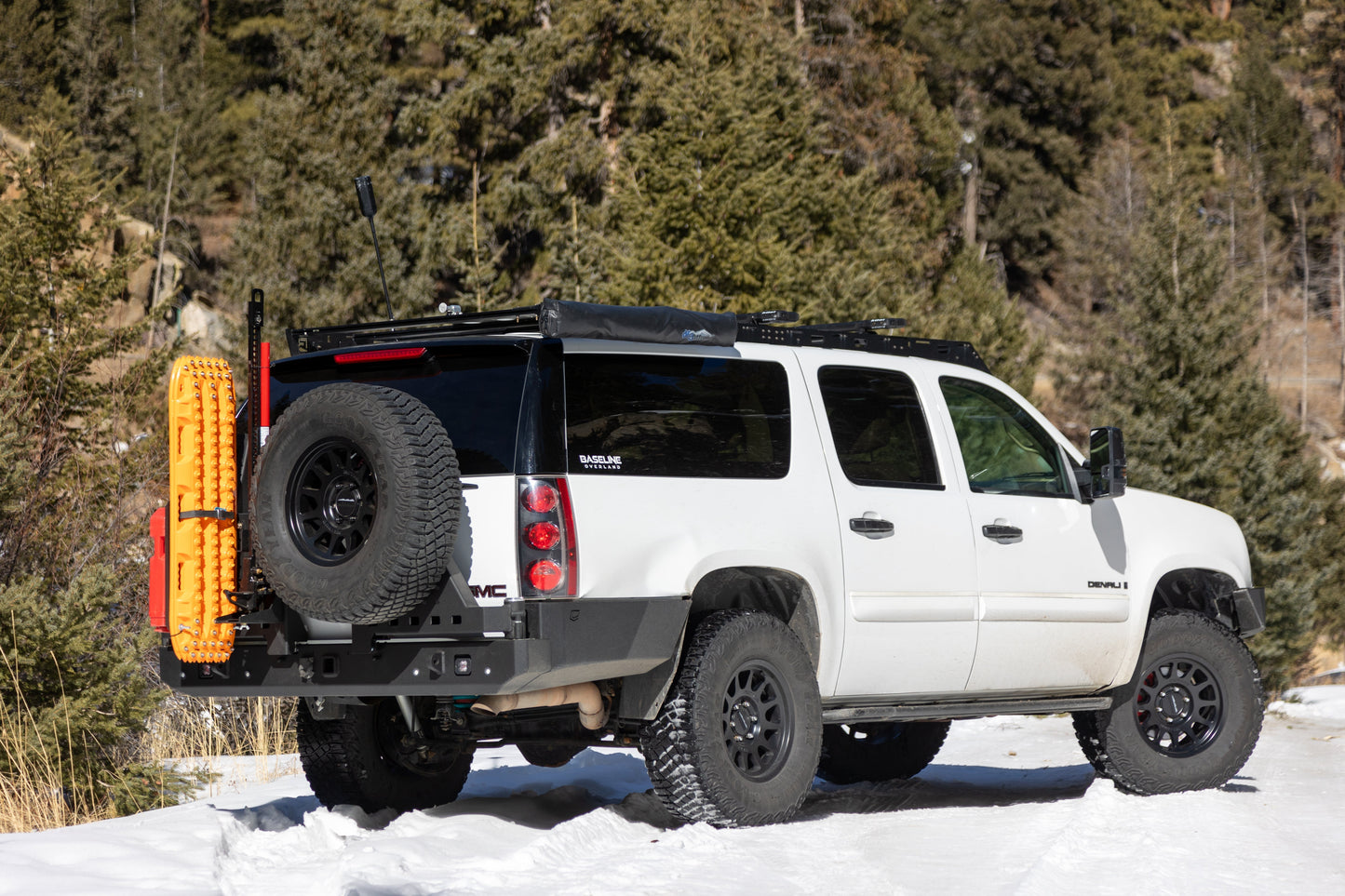 2000-2006 Chevy Suburban | GMC Yukon XL HIGH CLEARANCE DUAL SWING OUT REAR BUMPER 1500/ 2500