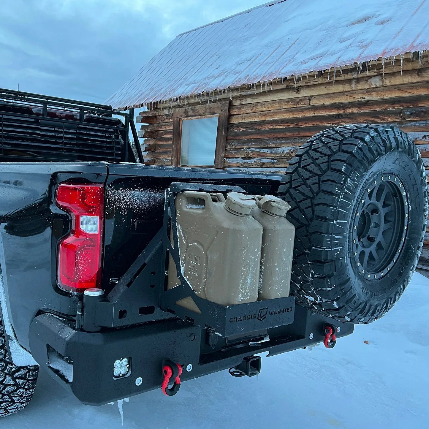 2019 - 2024+ CHEVY/GMC 1500 OCTANE DUAL SWING OUT REAR BUMPER
