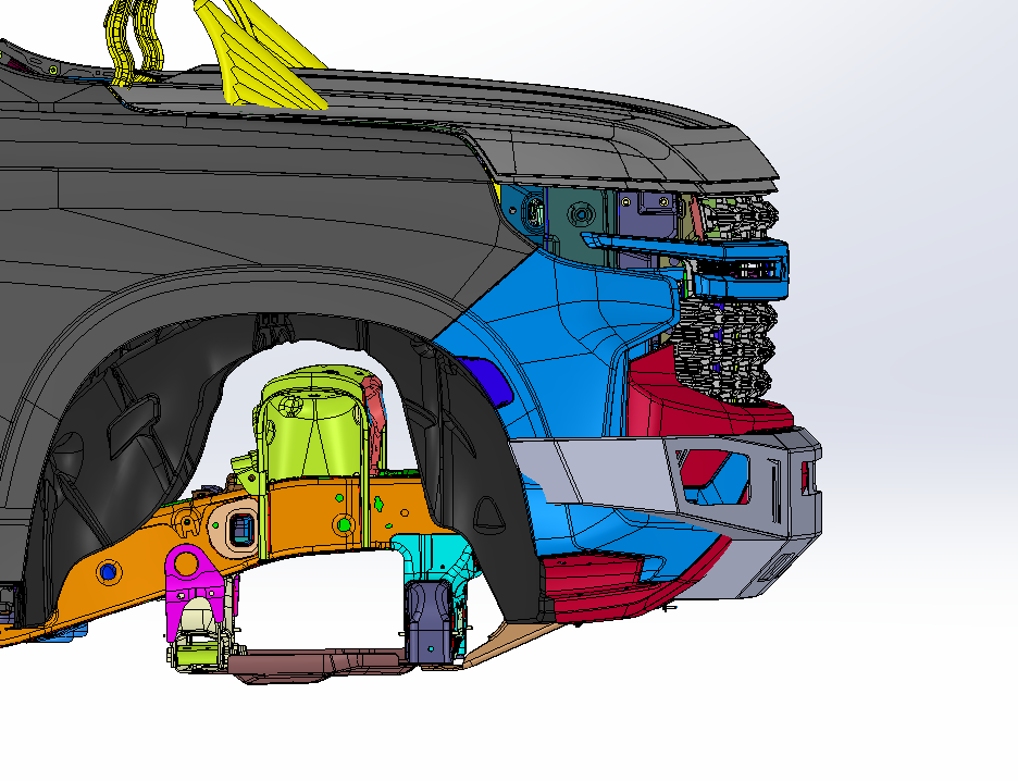 2021-2024 Chevy Tahoe | Suburban Octane Front Winch Bumper