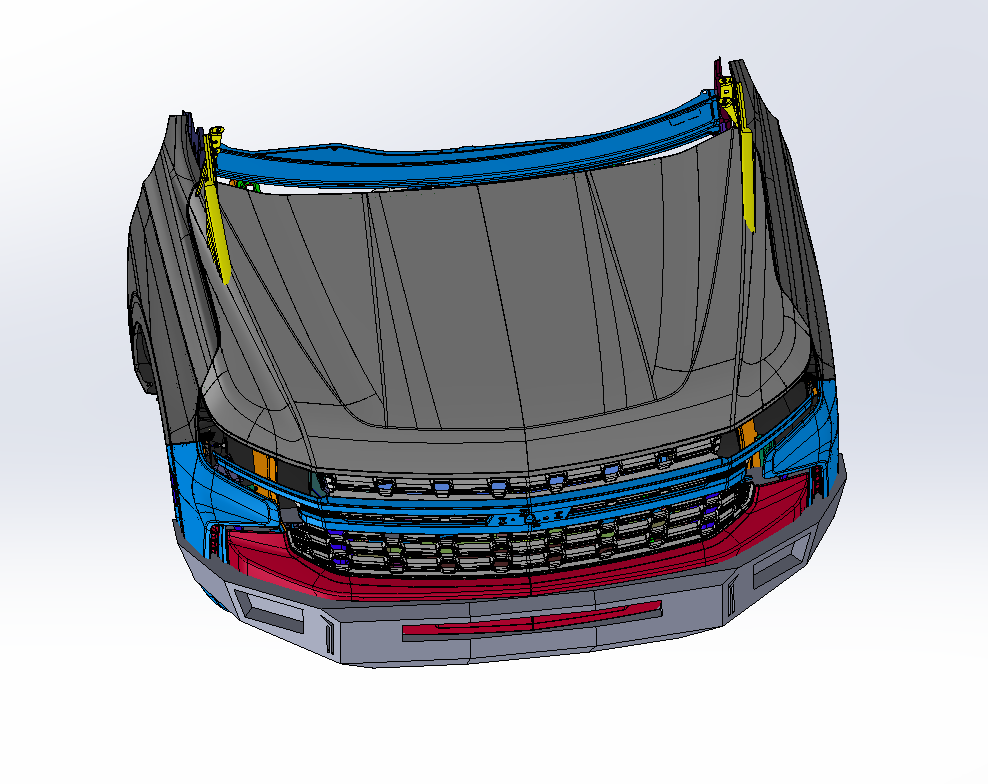 2021-2024 Chevy Tahoe | Suburban Octane Front Winch Bumper