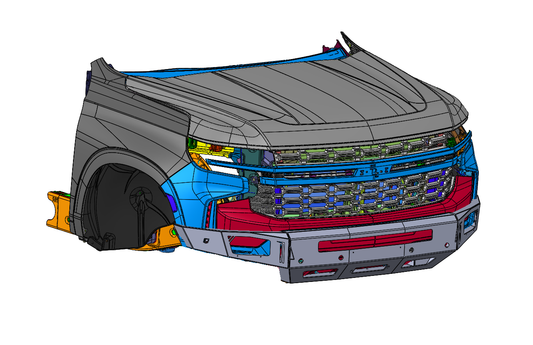 2025+ GMC Yukon | Yukon XL OCTANE FRONT WINCH BUMPER
