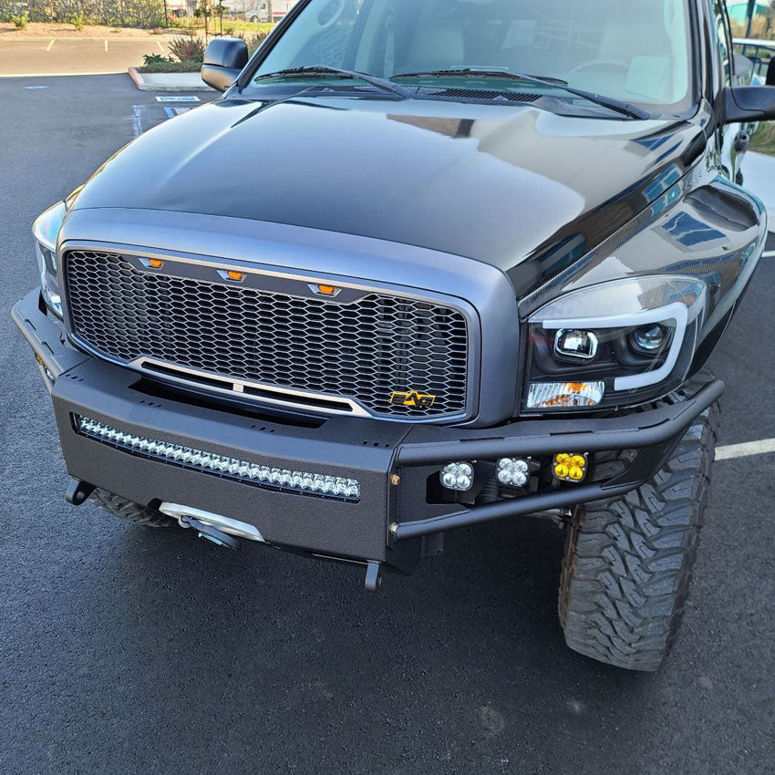2006-2009 RAM 2500/3500 DIABLO FRONT WINCH BUMPER