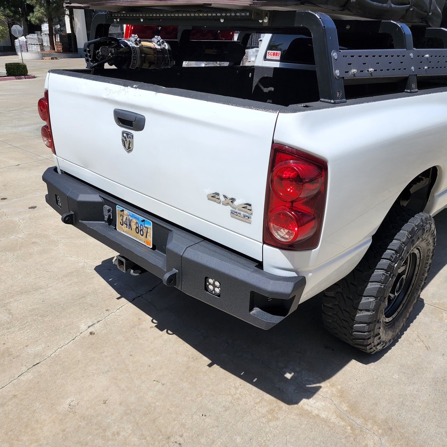 2003-2009 RAM 1500/2500/3500 ATTITUDE SERIES REAR BUMPER