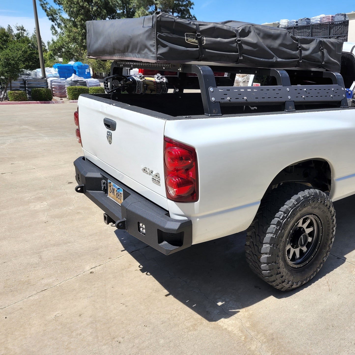 2003-2009 RAM 1500/2500/3500 ATTITUDE SERIES REAR BUMPER
