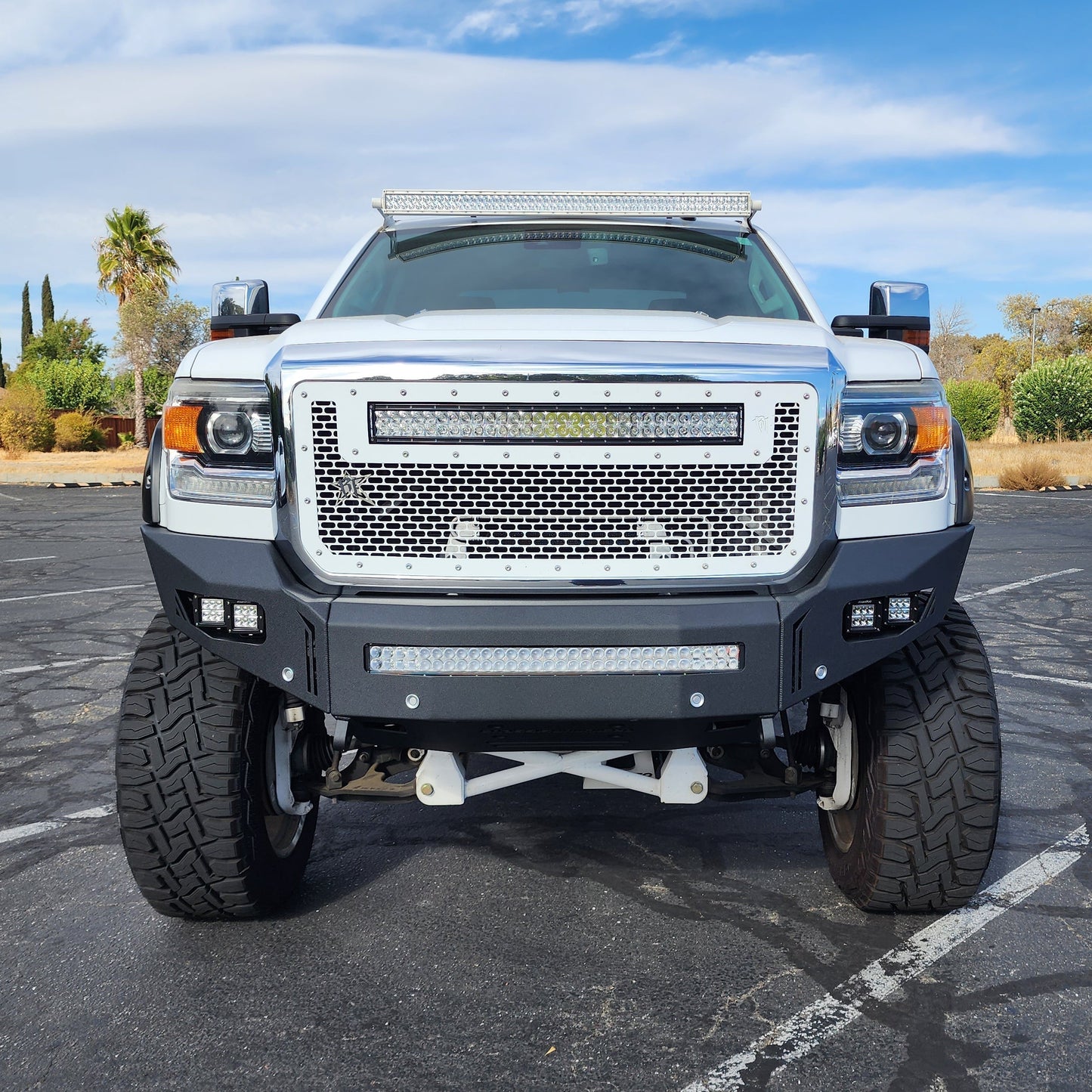 2015-2019 GMC 2500HD/3500HD OCTANE SERIES FRONT BUMPER